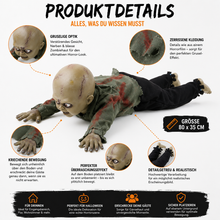 Kriechendes Zombie-Baby