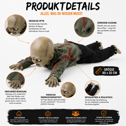 Kriechendes Zombie-Baby