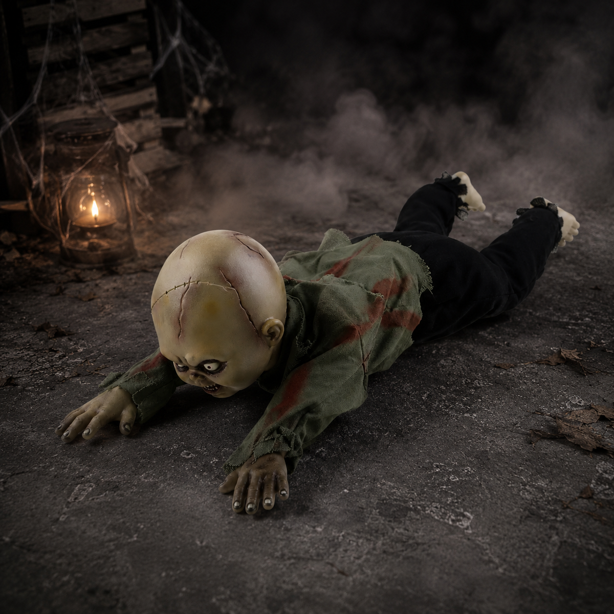 Kriechendes Zombie-Baby
