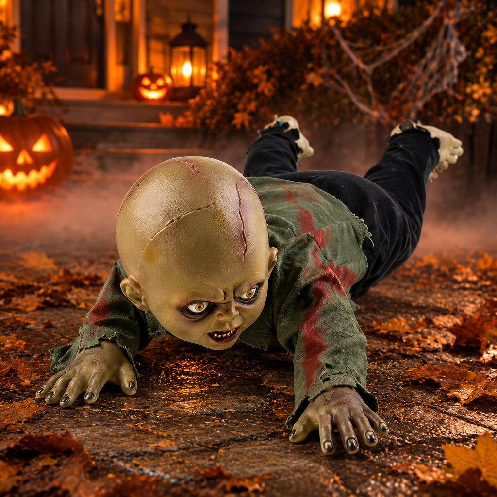 Kriechendes Zombie-Baby – Halloween Vorschaubild
